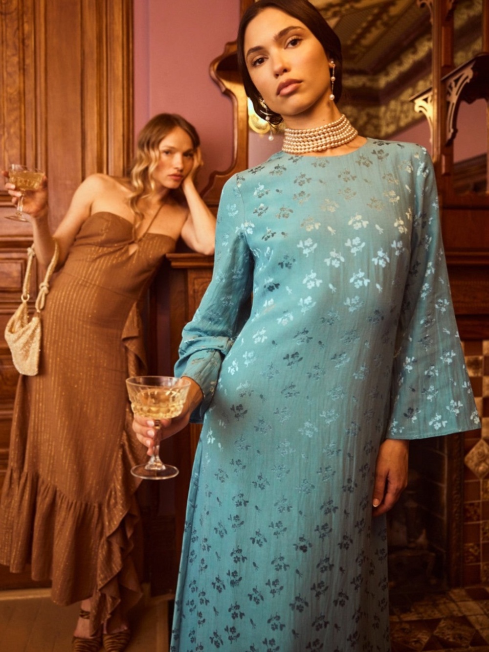 Eddy Ariana Dress Blue